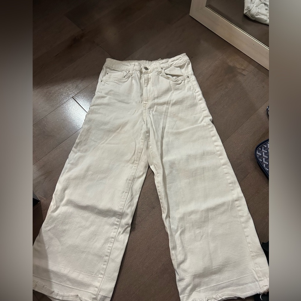 White jeans